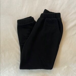 Zara Black Jogger Sweatpants